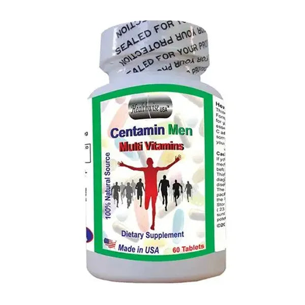 Healthwise Centamin Men Tab 60's