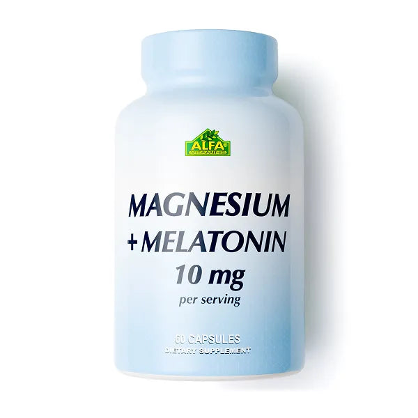 Alfa Magnesium + Melatonin 10mg Cap 60's