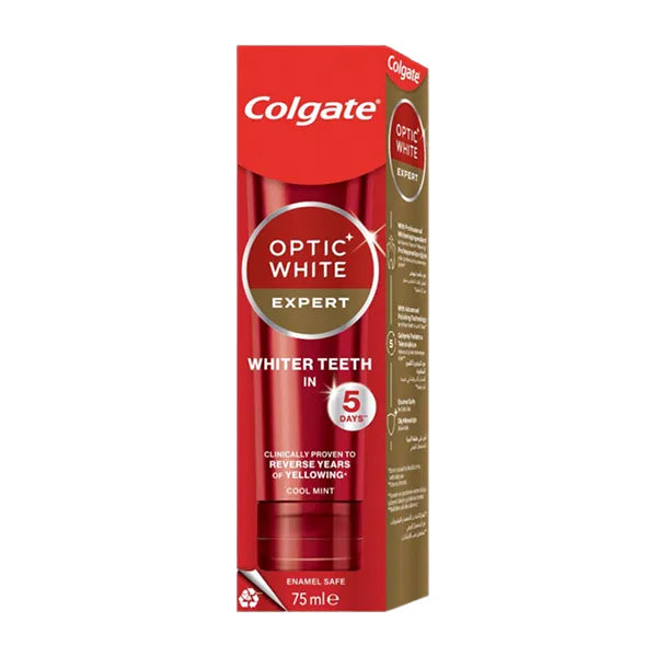 Colgate Toothpaste Optic White Expert 75ML