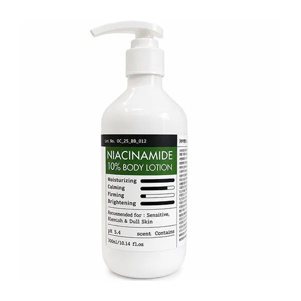 Derma Factory Niacinamide 10% Body Lotion 300GM 