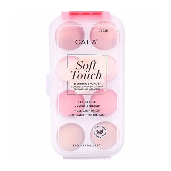 Cala Soft Touch Blending Set Pnk/Nude 8pcs 