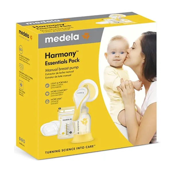 Medela Harmony Manual Breast Pump Essential Pack 
