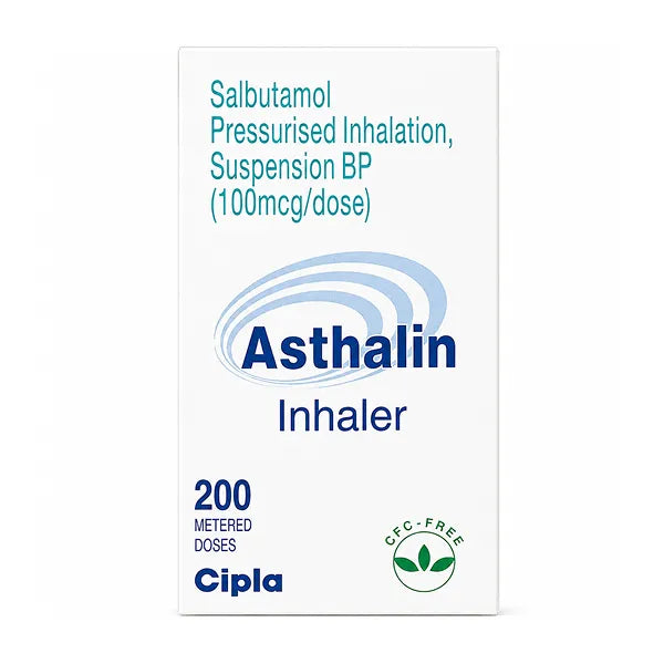 Asthalin Inhaler 100mcg 200 Doses 