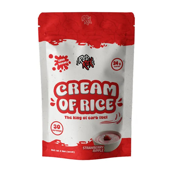 Red Rex Cream Of Rice 900GM Strawberry Ripple 