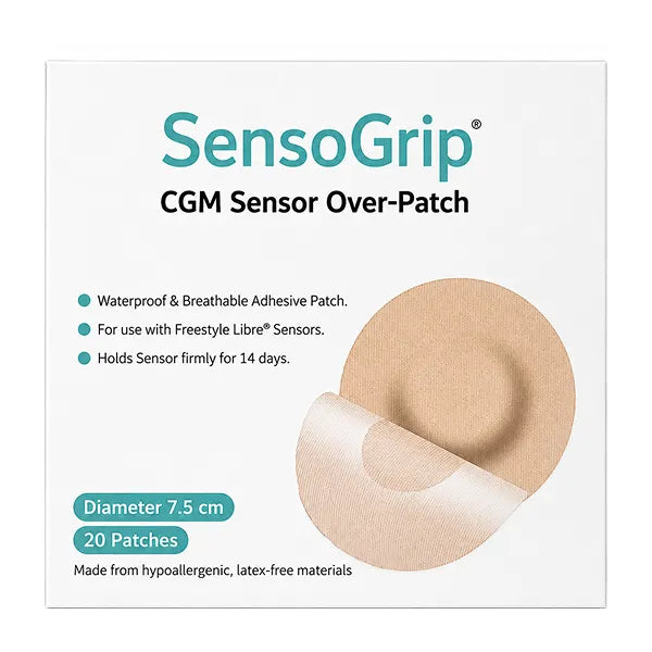 Sensogrip Cgm Sensor Over-patch 20's