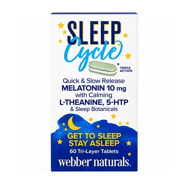 Webber Naturals Sleep Cycle Tri-layer Tablets 60's