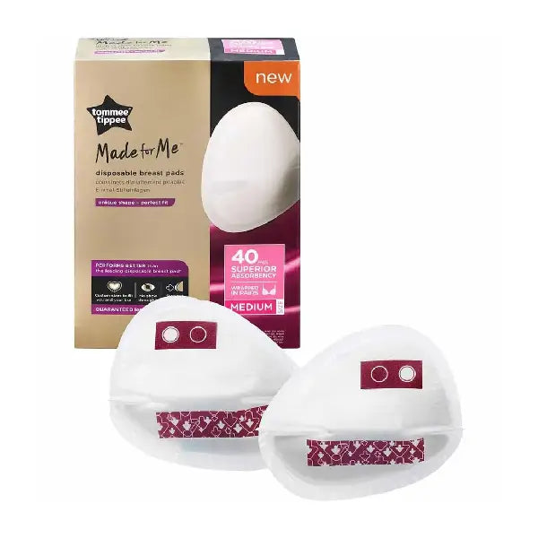 Tommee Tippee Disposable Breast Pads Medium 40's