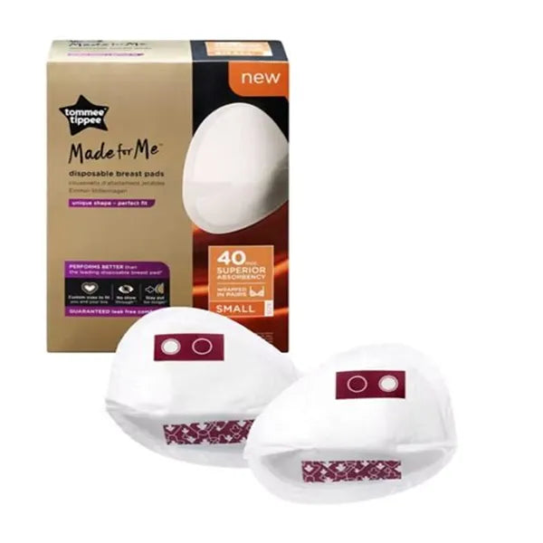 Tommee Tippee Disposable Breast Pads Small 40's