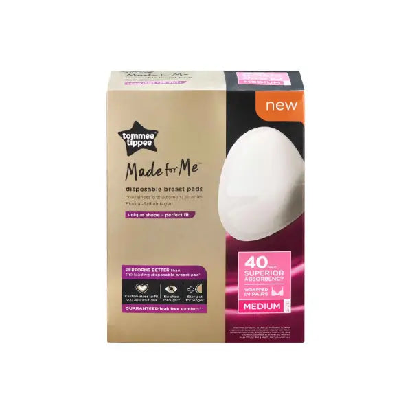 Tommee Tippee Disposable Breast Pads Small 40's