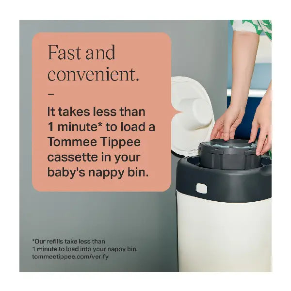 Tommee Tippee Twist & Click 6pk Refill Cass AI UK