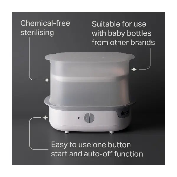 Tommee Tippee Electric Steriliser Black