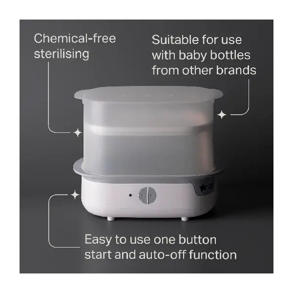 Tommee Tippee Electric Steriliser White