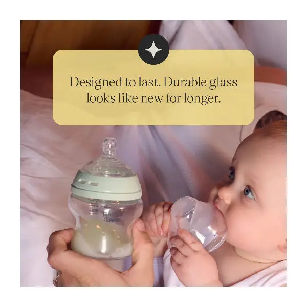 Tommee Tippee Natural Start Glass Bottle Kit 7'pcs