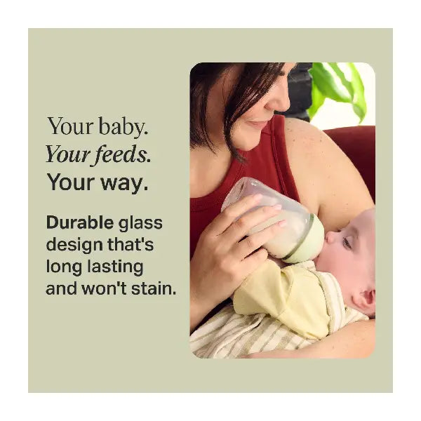 Tommee Tippee Natural Start Glass 1x 150ML Bottle 0m+