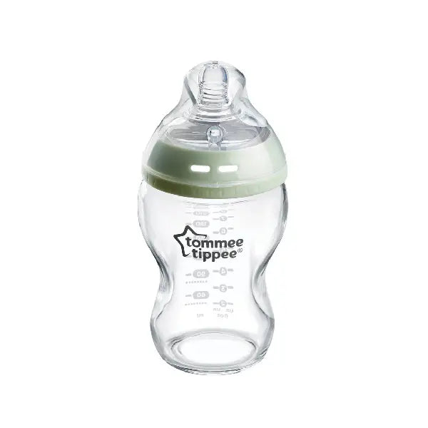 Tommee Tippee Natural Start Glass 1x 250ML Bottle 0m+