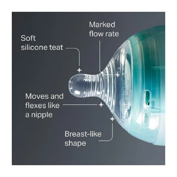 Tommee Tippee Natural Start 2x Adv Anti-colic Fast Flow Teat 6m+