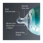 Tommee Tippee Natural Start 2x Adv Anti-colic (M) Flow Teat 3m+
