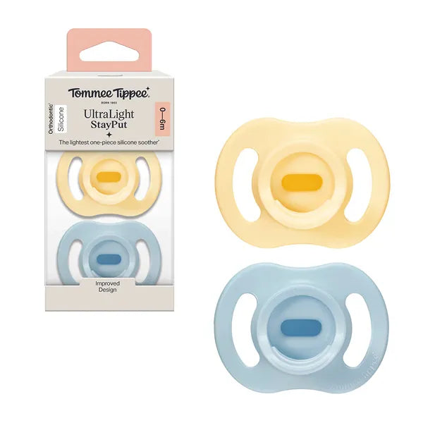 Tommee Tippee Close To Nature 2x 0-6m Ultra Light Soother