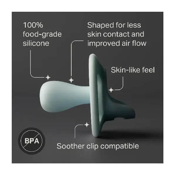 Tommee Tippee Close To Nature 2x 0-6m Ultra Light Soother