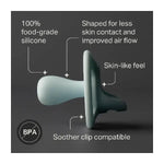 Tommee Tippee Close To Nature 2x 6-18m Ultra Light Soother