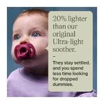 Tommee Tippee Close To Nature 2x 6-18m Ultra Light Soother