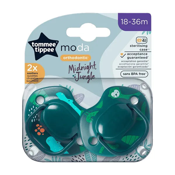 Tommee Tippee 2x 18-36m Moda Soother 