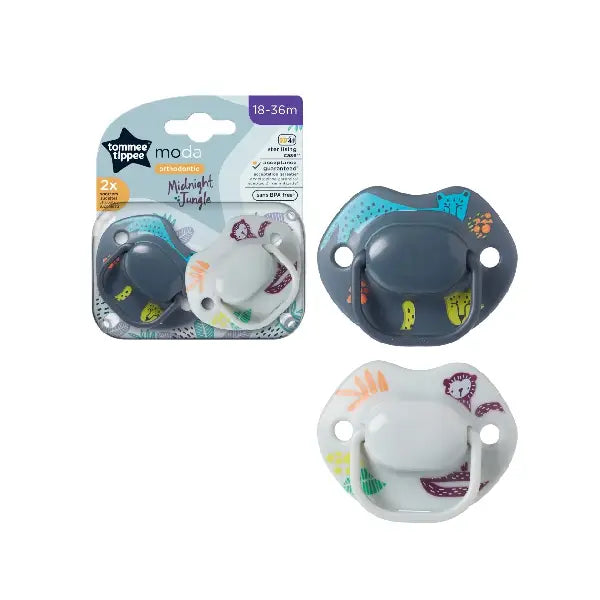 Tommee Tippee 2x 18-36m Moda Soother
