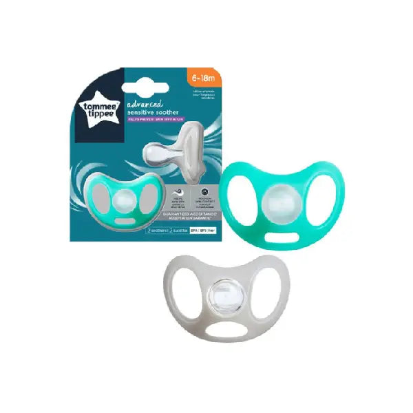 Tommee Tippee Closer To Nature 2x 6-18m Sensitive Soother