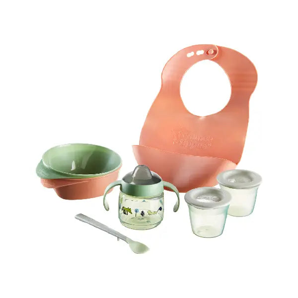 Tommee Tippee Weaning Kit 8'pcs 4m+