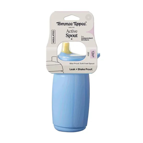 Tommee Tippee 1x Active Spout 266ML Ass 12m+ 