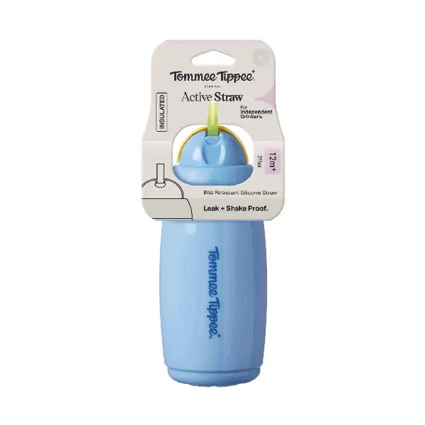 Tommee Tippee 1x Inatural Start Active Straw 12m Ass 266ML