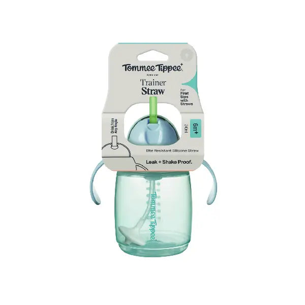Tommee Tippee 1x Trainer Straw 240ML Asstd 6m+