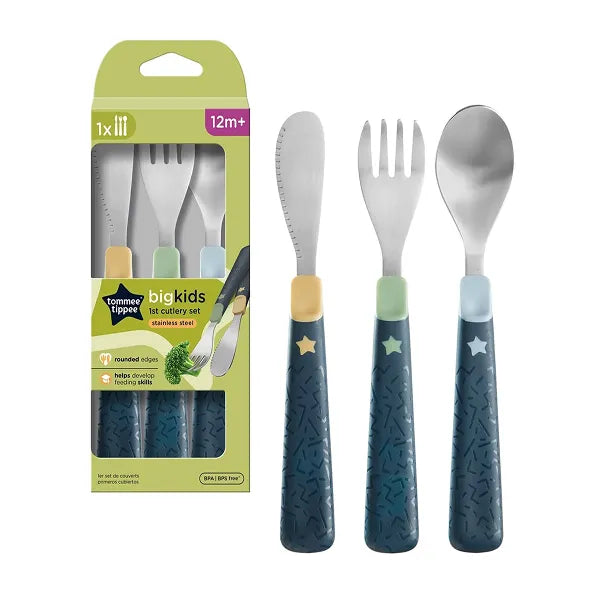 Tommee Tippee Grown Up 1st Cutlery Set 3'pcs 12m+ 
