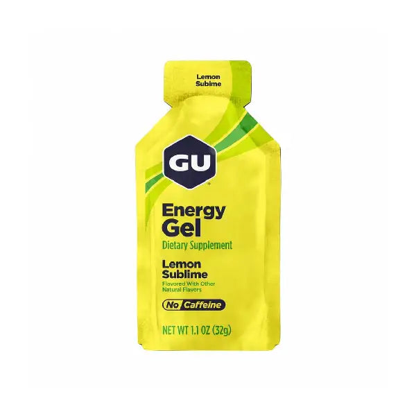 Gu Energy Gel Lemon Sublime Naturally Flavored 32G (No Caffeine)