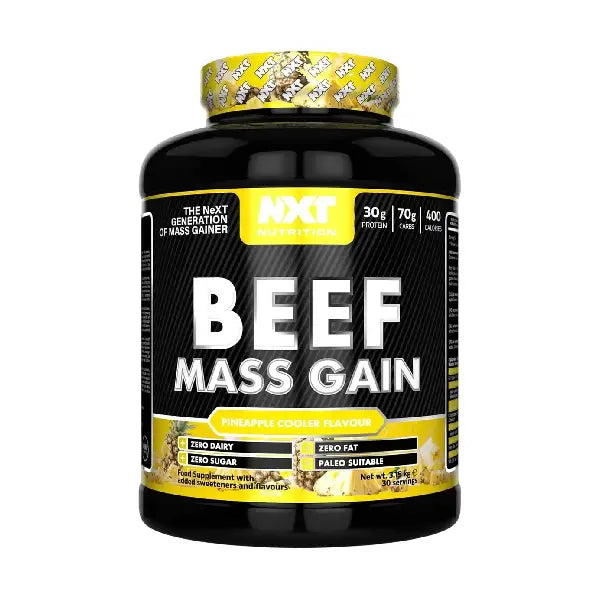 Nxt Beef Mass Gain 3.1Kg Pineapple Cooler