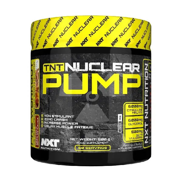 Nxt Tnt Nuclear Pump 500G Fizzy Cola Flavour 50 Servings