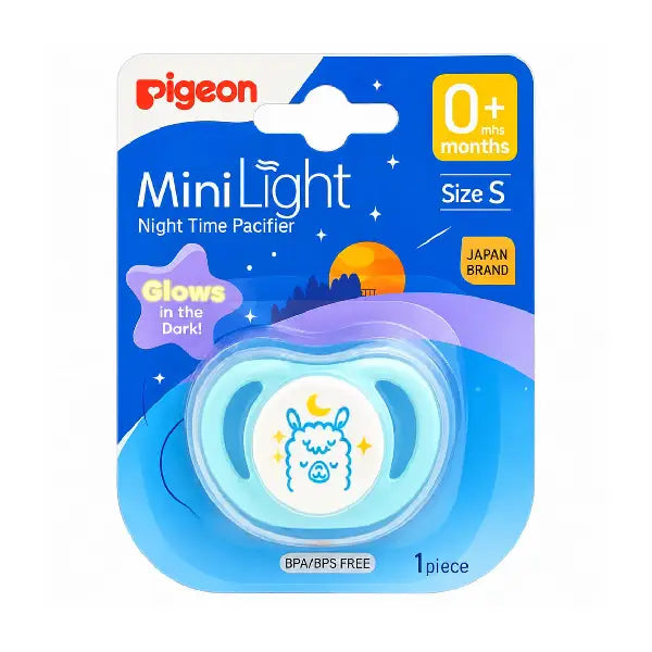 Pigeon Minilight Night Time Pacifier 1pc Alpaca S