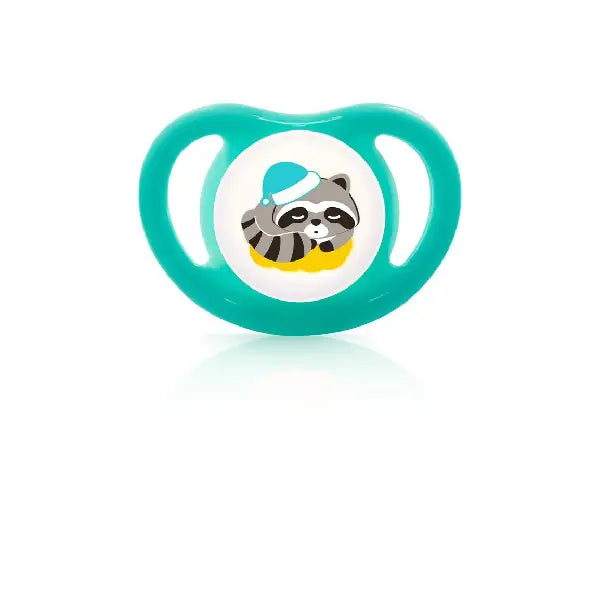 Pigeon Minilight Pacifier 1pc L Raccoon