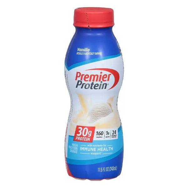 Premier Protein High Protein Shake Vanilla 340ml - protein boost - Premier Protein